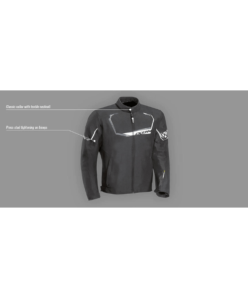 Ixon Challenge Riding Jacket - Black Blue