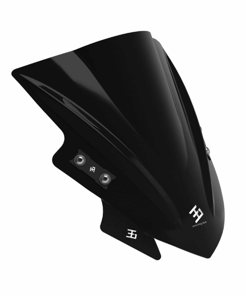 Meg Windsheild for Bajaj Pulsar NS200 -Stone Black