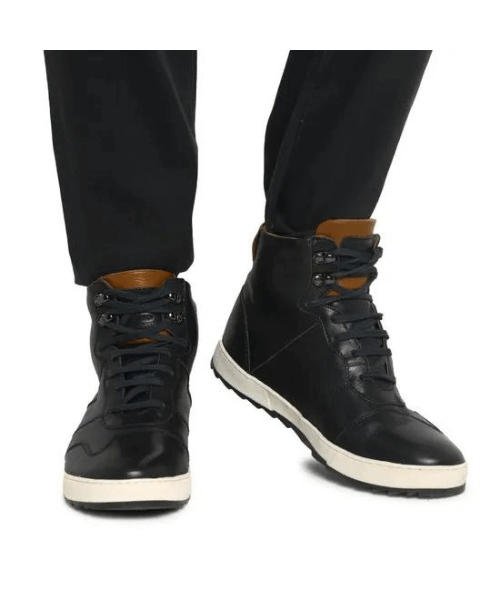 Royal Enfield Caper Riding Boots - Navy
