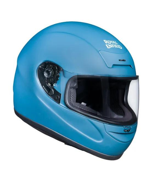 Royal Enfield Old Madras Fullface Helmet -Matt Squadron Blue