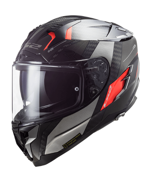 LS2 FF327 Challenger CT2 Alloy Helmet - Chrome Orange