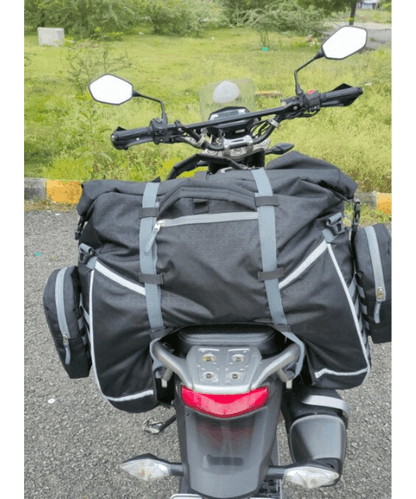 Treknride Waterproof Saddle and Tail Bag for Motorcycle - Lamah