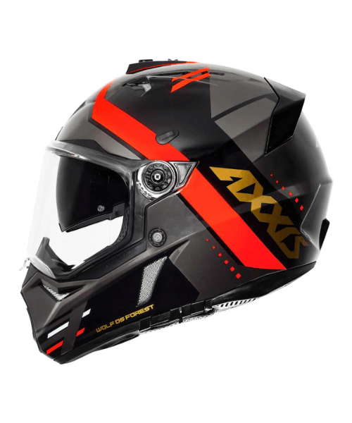 Axxis Wolf Ds Forest Helmet - Red