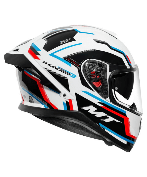 MT Thunder 3 SV Pro Blaze Helmet - Gloss White