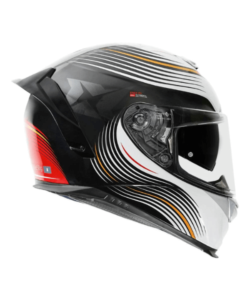 Axxis Eagle SV Lines Helmet -  Gloss Red