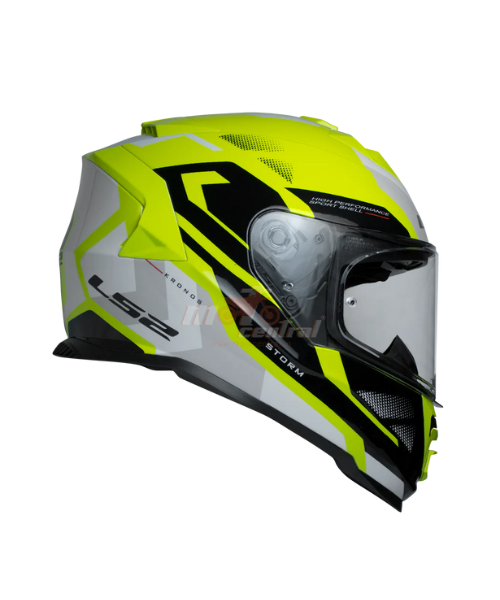 LS2 FF800 Storm II Kronos Helmet - Gloss Yellow White Black