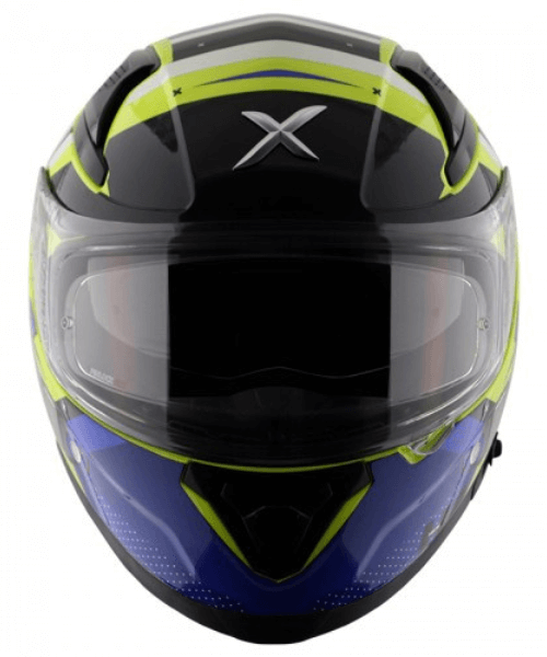 Axor Apex Hex-2 Helmet - Neon Yellow Blue