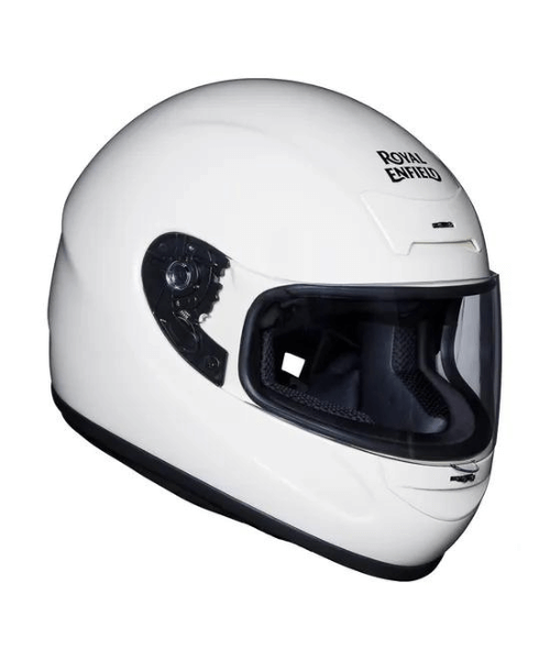 Royal Enfield Old Madras Fullface Helmet -Gloss Off White