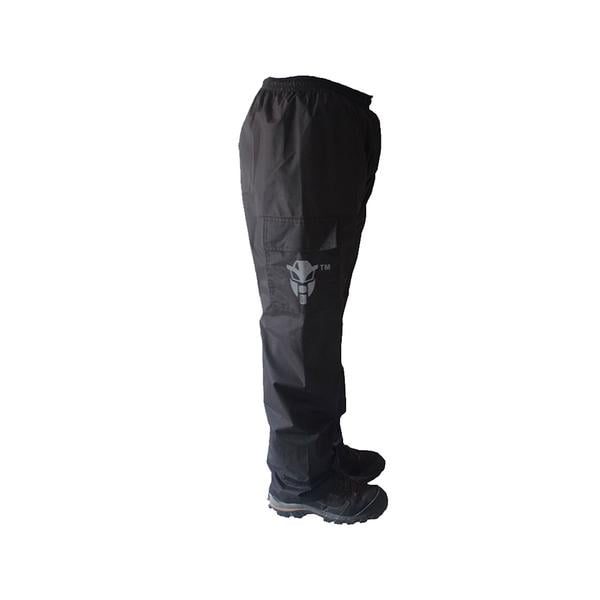 MotoTech Hurricane Rain Overtrousers - Black