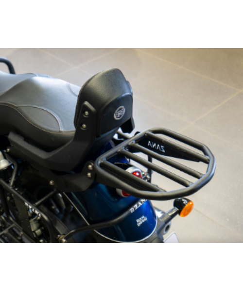 Zana Top Rack Compatible With Royal Enfield Backrest Ms For Super Meteor 650 - ZI-8350