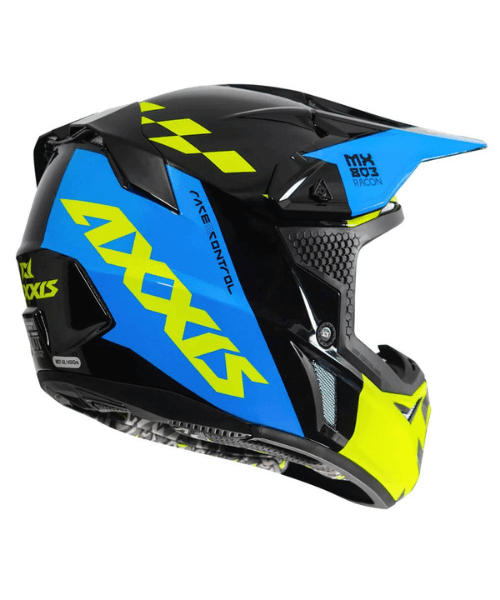 Axxis Wolf Racon Helmet - Gloss Blue