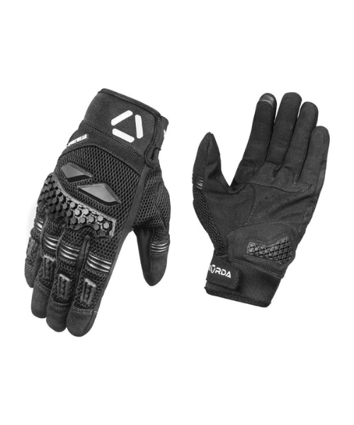 Korda Flite Short Cuff Riding Gloves - Black