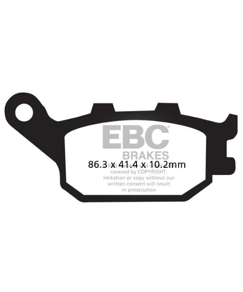 EBC Brake Pads - Double H Sintered Brakes - FA174HH