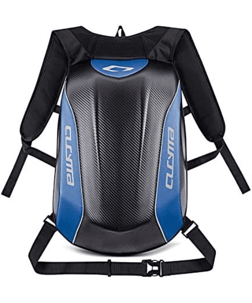 Cucyma 30 Litre Hard Shell  Motorcycle Backpack - Blue