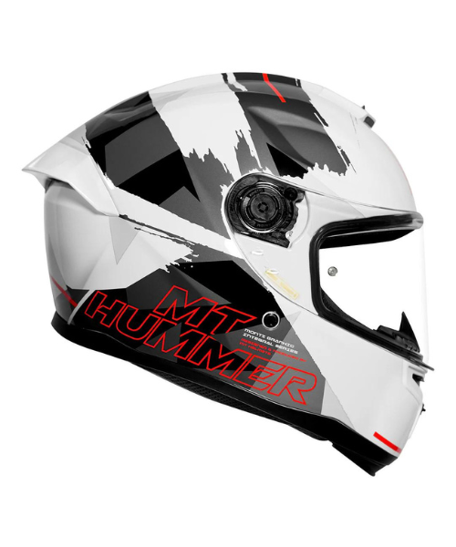 MT Hummer B Monti Helmet - Gloss White