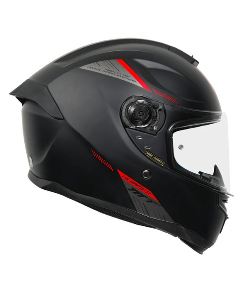 MT Hummer B Solid Helmet - Matt Black