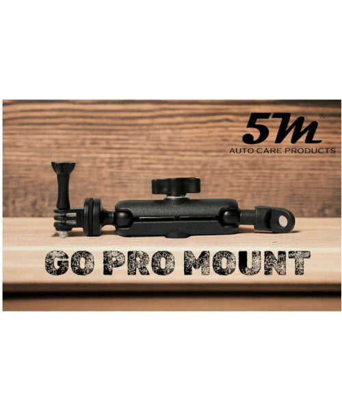 5M Motor Cycle Action Camera Mount Compatible with GoPro - Mirror Mount