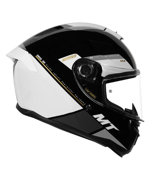 MT Hummer B MIR Helmet - Gloss Black