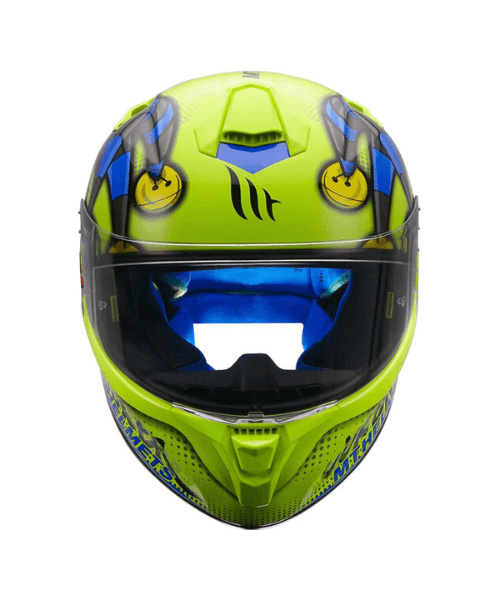 MT Targo Pro Joker Helmet – Gloss Fluorescent Yellow