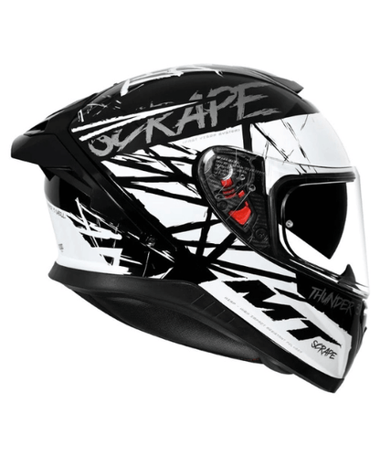 MT Thunder 3 SV Pro Scrape Helmet - Gloss White