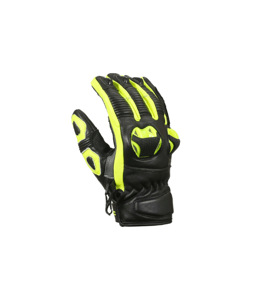 BBG Snell Iconic Riding Gloves - Neon