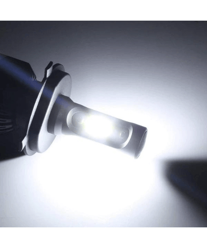 NightEye H4 Led White Headlight Bulbs For Bike