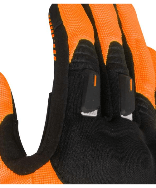 Rynox Helium GT Riding Gloves - Black Orange