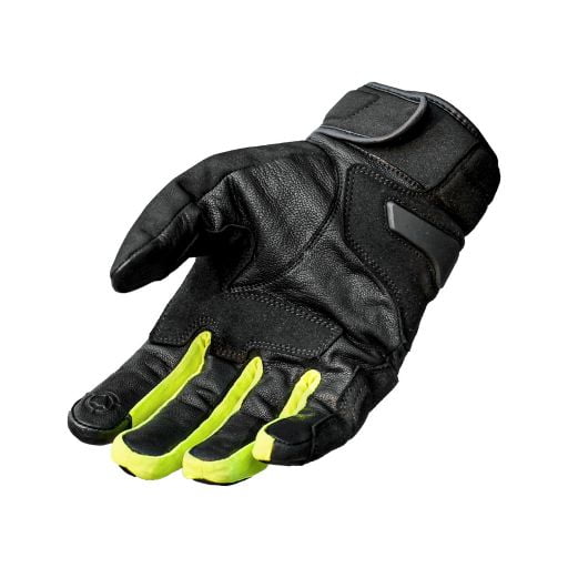 Raida AqDry Waterproof Riding Gloves Green Hi Viz