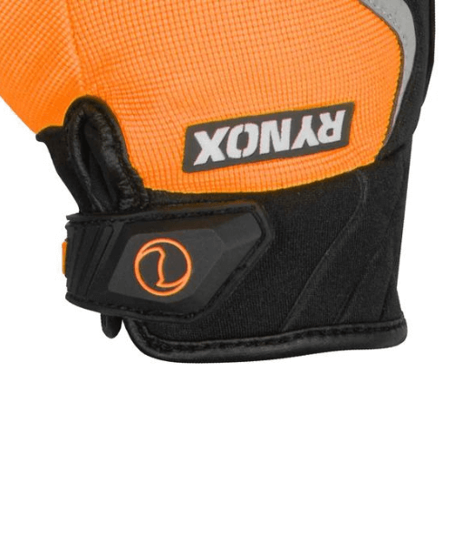 Rynox Helium GT Riding Gloves - Black Orange