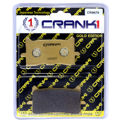 Crank1 Ceramic Brake Pads for Honda CBR 650