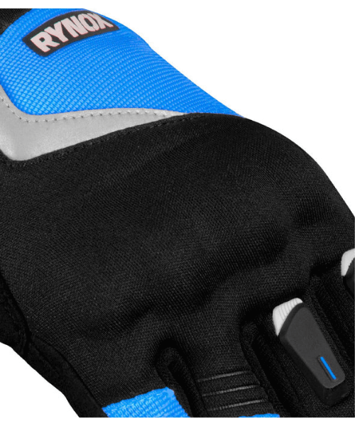 Rynox Helium GT Riding Gloves - Black Blue