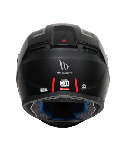 MT Hummer B Solid Helmet - Matt Black
