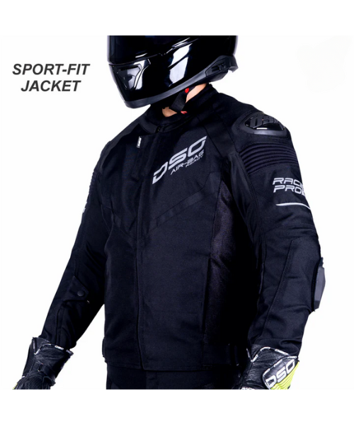 DSG Race Pro V2 Riding Jacket - Black