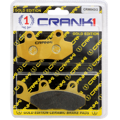 Crank1 Ceramic Brake Pads for Triumph Street Twin