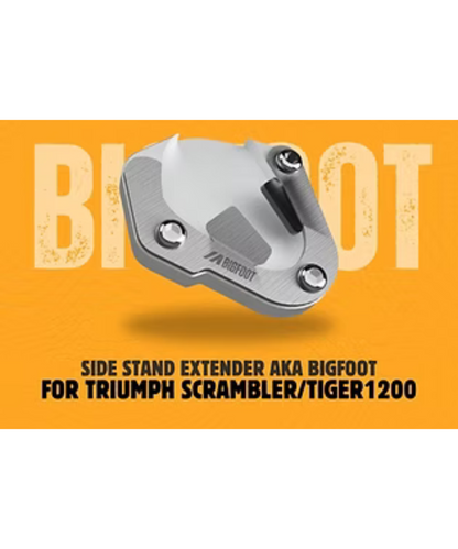 Motoverse Factory Customs Bigfoot Shoe Stand Extender for Triumph Tiger 1200 - MB-TRMP-TIG1200