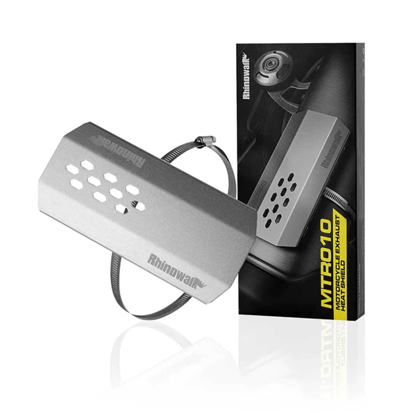 Rhinowalk Exhaust Heat Shield - Silver - MTR010