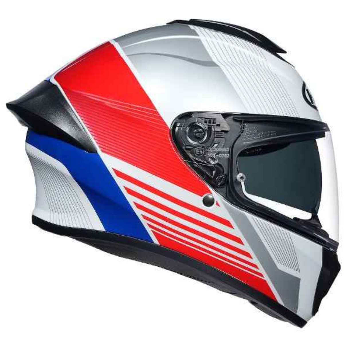HJC C71 (C7X) Morix MC21 Helmet - White Blue Red - HJC