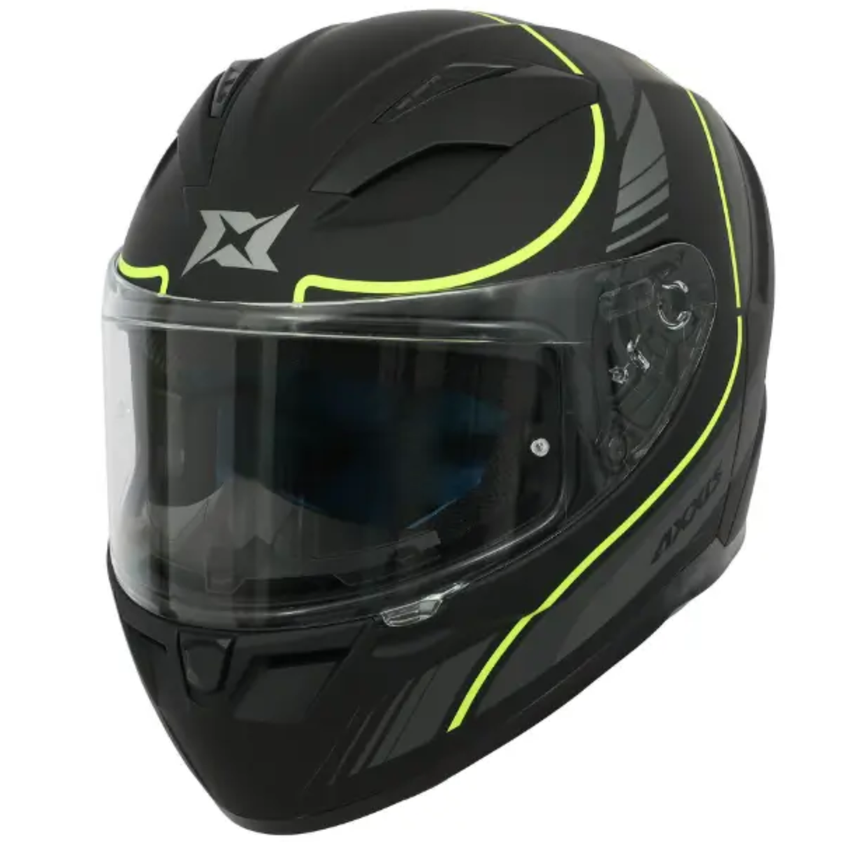 Axxis Segment Neyva B3 Helmet - Matt Fluo Yellow - Axxis