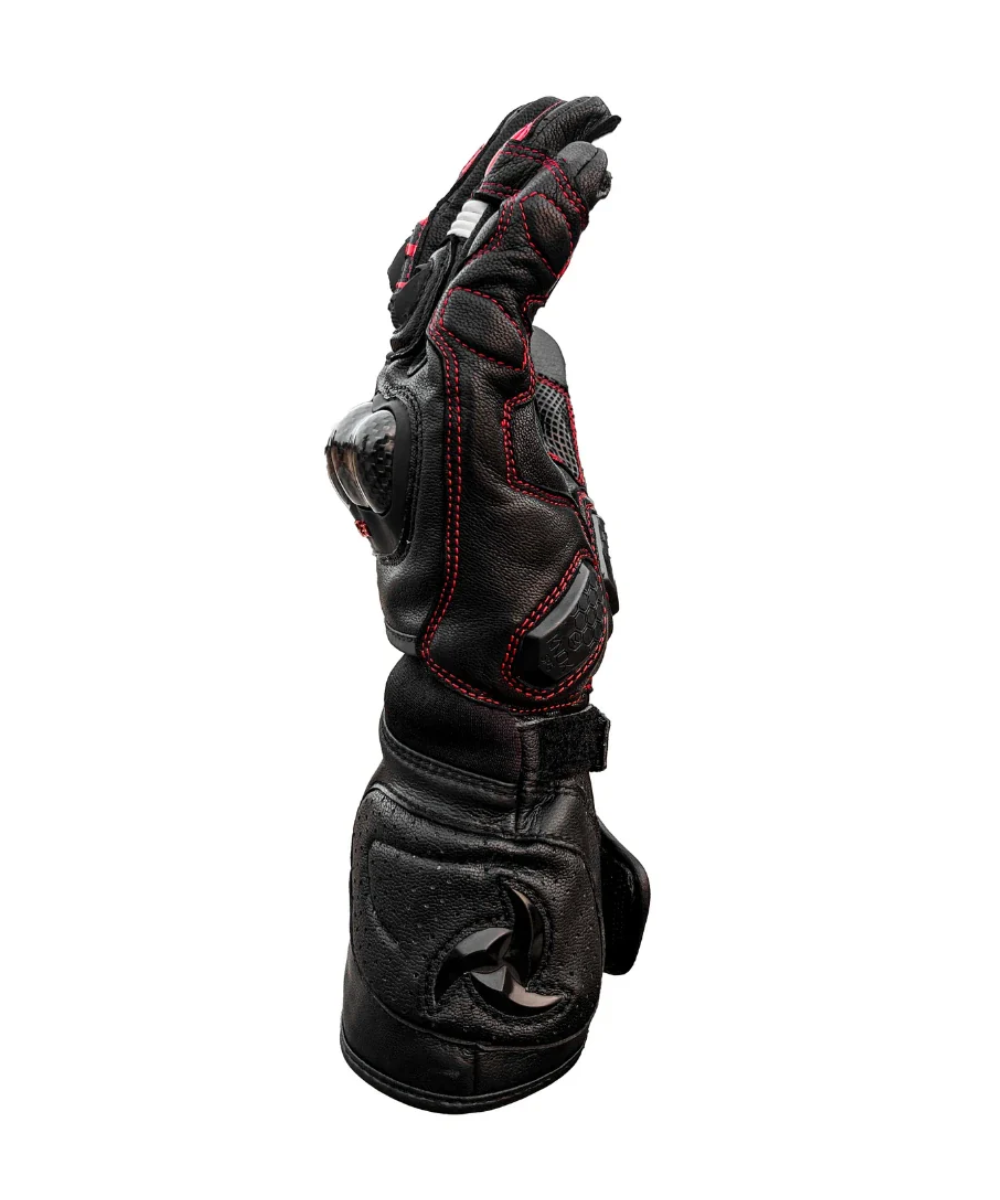 Raida AeroPrix Carbon Edition Riding Gloves - Red - Raida