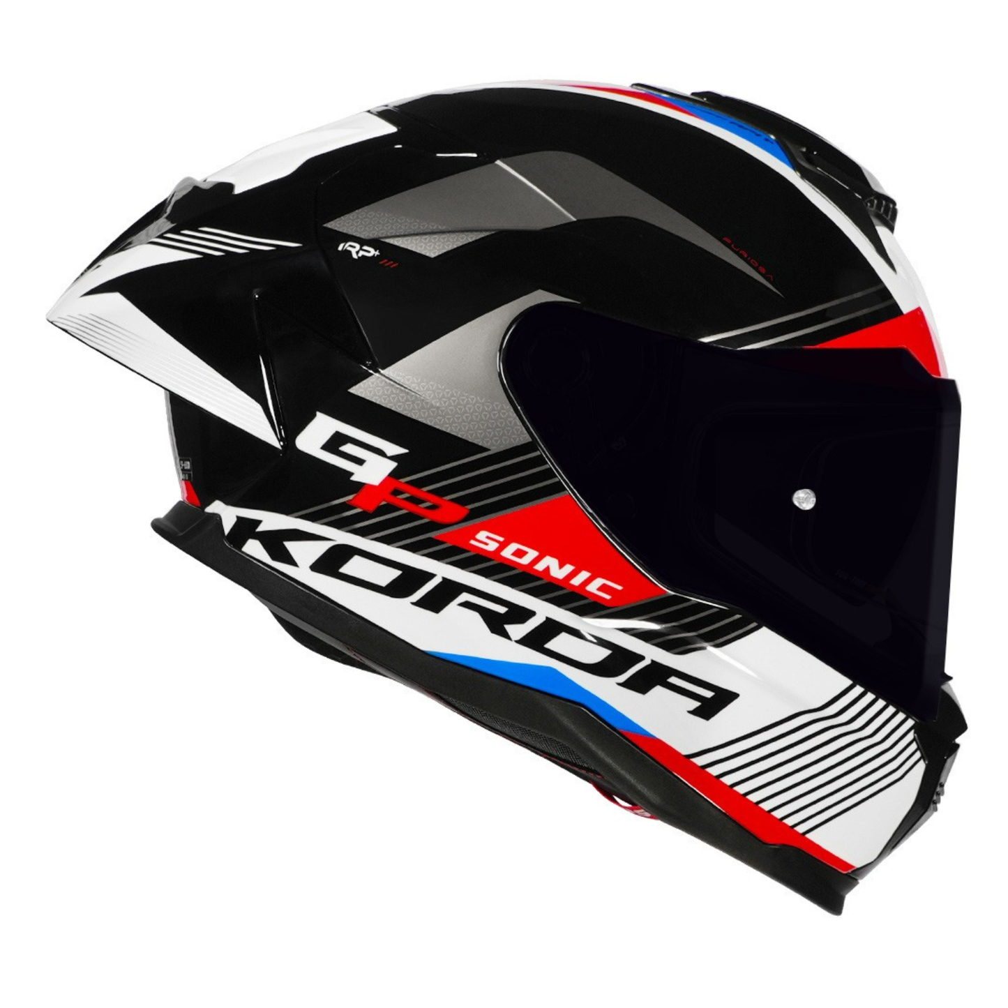 Korda Sonic Furiosa Helmet - Gloss White Red