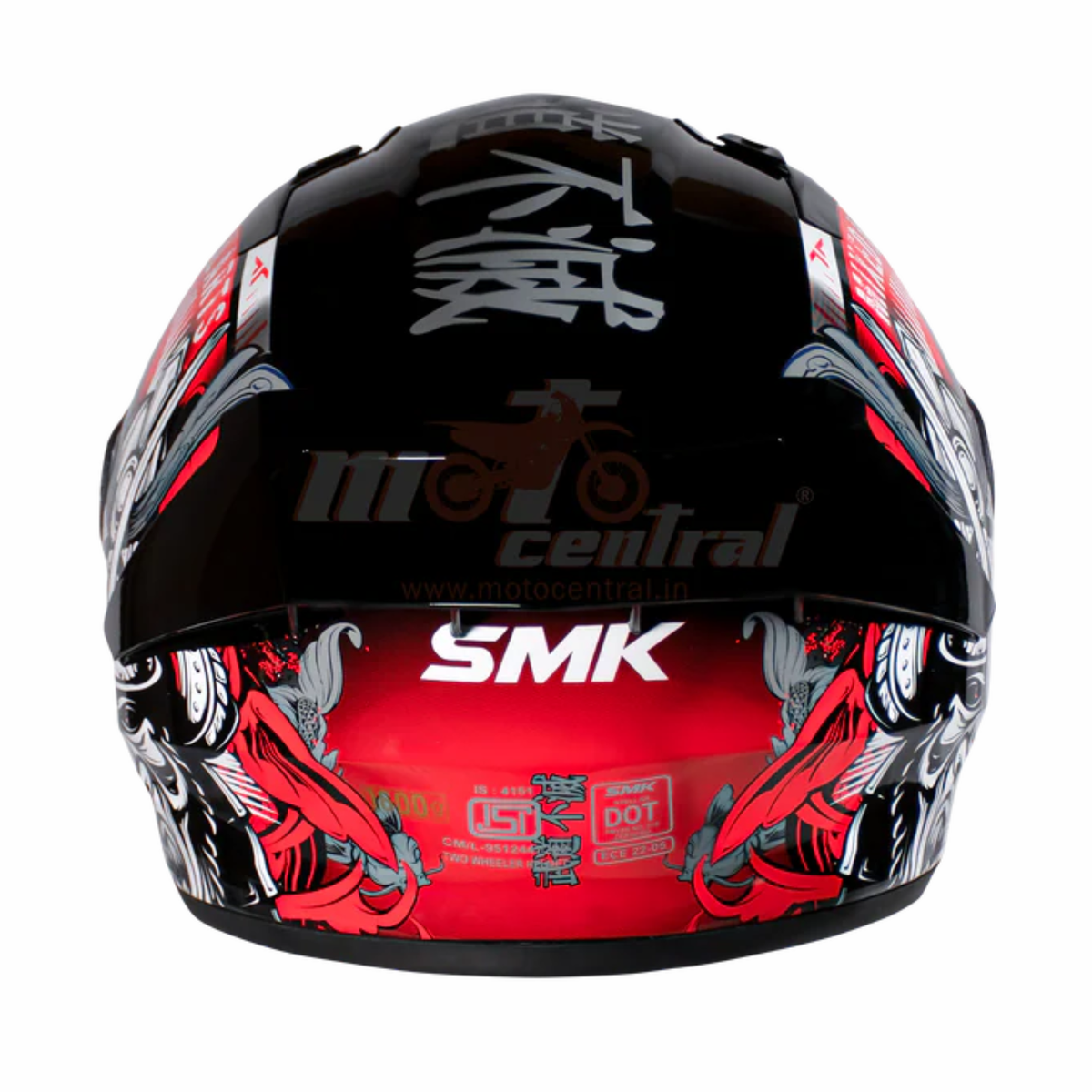 SMK Stellar Sports Samurai Graphics GL263 Helmet - SMK