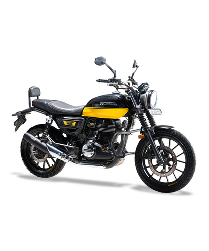 Silver Stallion Honda Drift CB 350 Rs Performance Exhaust System - Black Matt