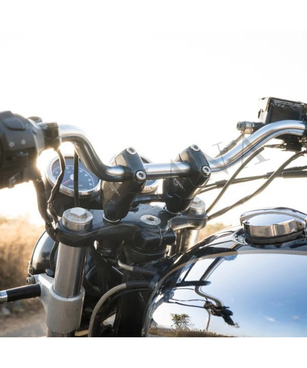 Zana Royal Enfield Interceptor 650 / Continental GT 650 Angular Handle Riser - ZI-8119 - Zana