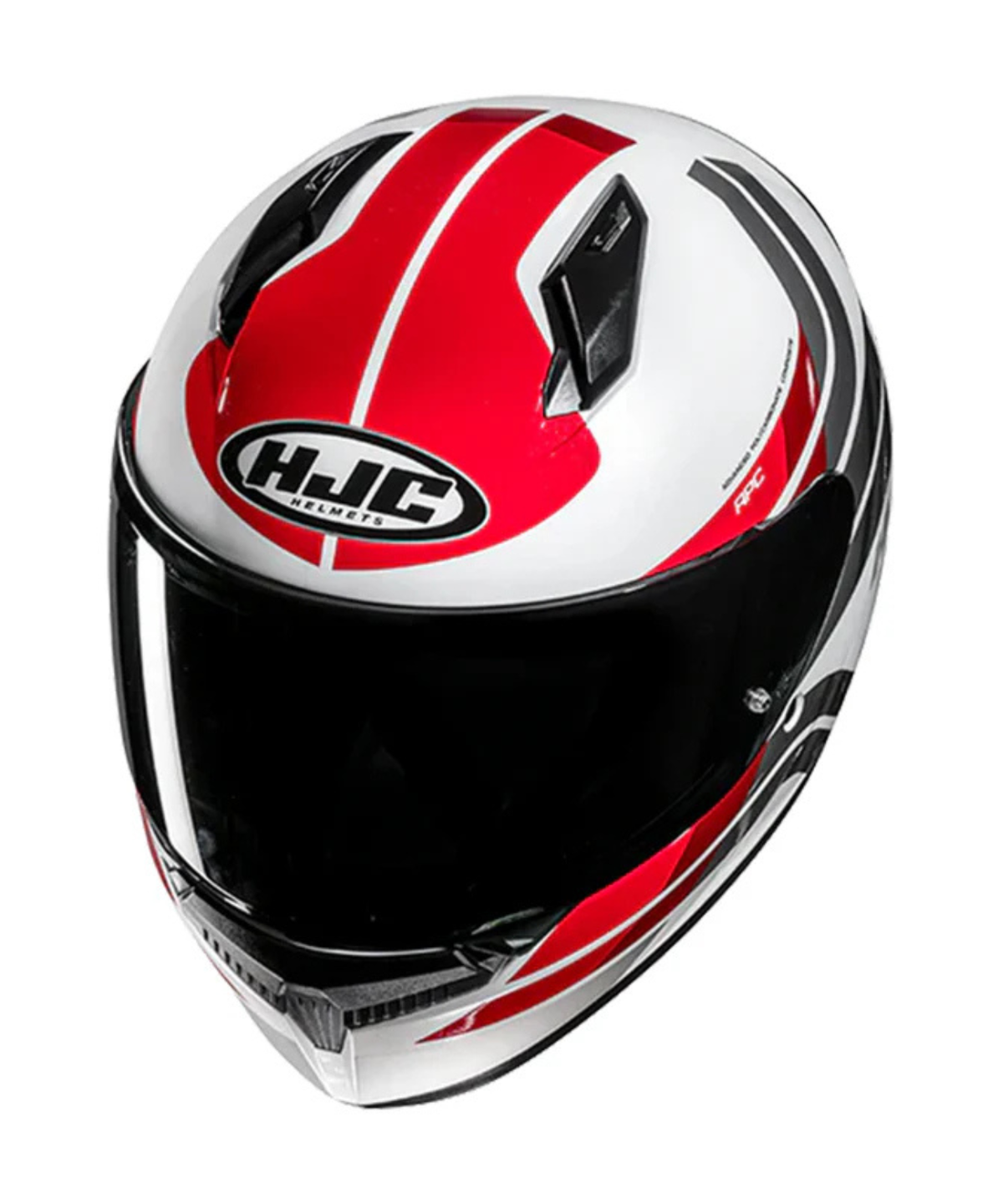 HJC C10 Hiper MC1 Helmet - White Red - HJC