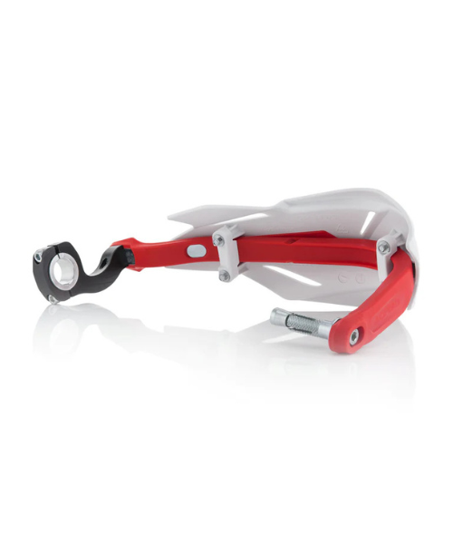 Acerbis X- FACTORY Universal Hand Guards - White/Red