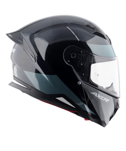 Axor Hunter Turbo Helmet - Gloss Black Grey