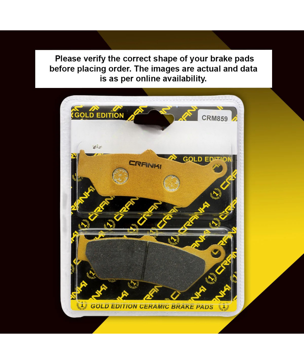 Crank1 Royal Enfield Interceptor 650 Ceramic Brake Pads