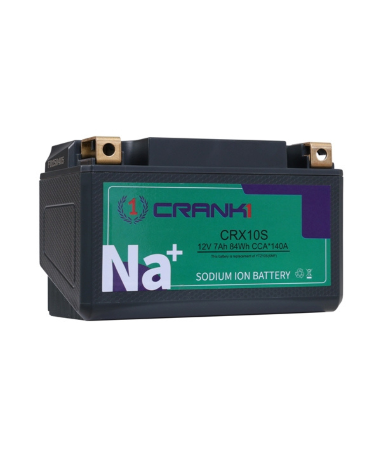 Crank1 Sodium ION Factory Activated Battery - CRX10S