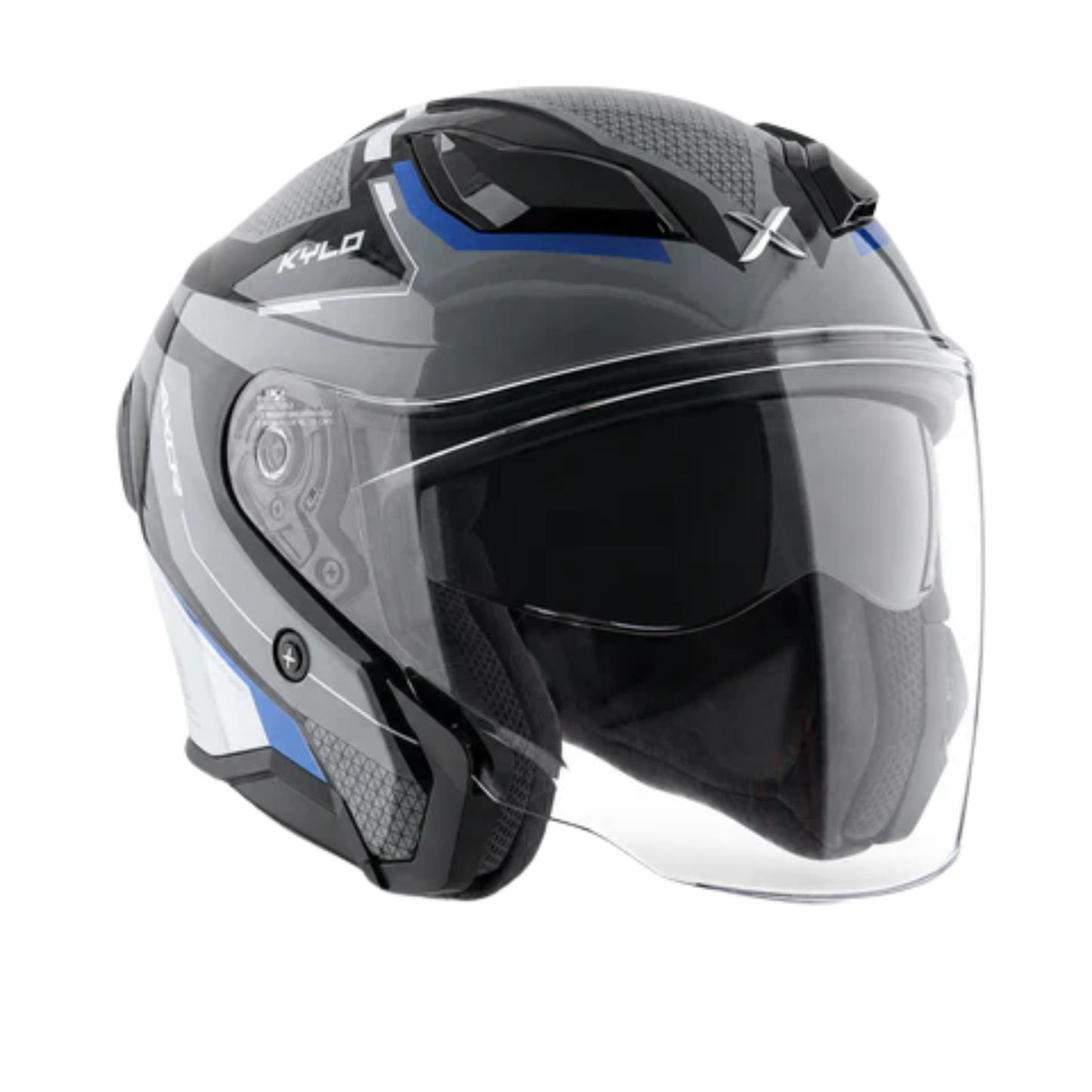 Axor Kylo Bliss Helmet - Gloss Grey Blue