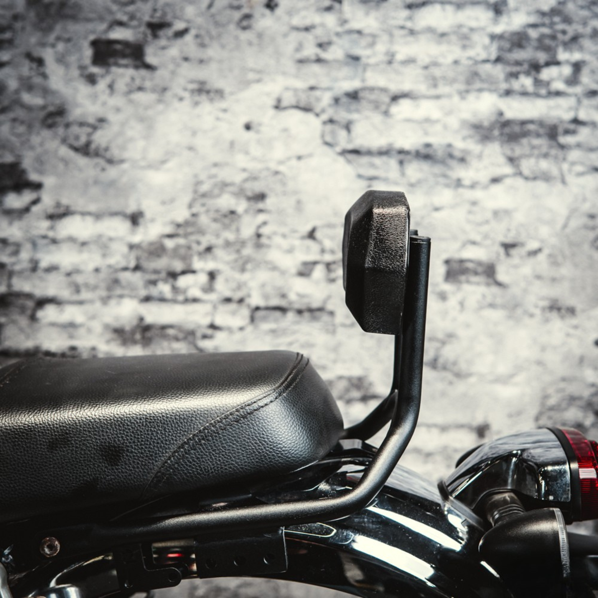 Zana Honda CB 350 Backrest Hex Cushion - Black - ZI-8635 - Zana